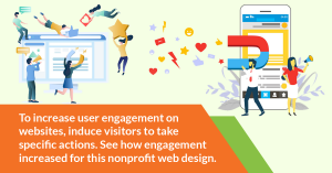 increase user engagement on websites