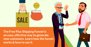 free plus shipping funnel